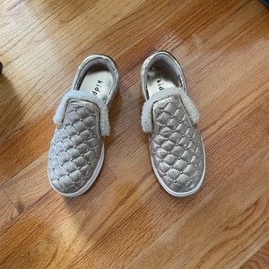 New gold kids sneakers